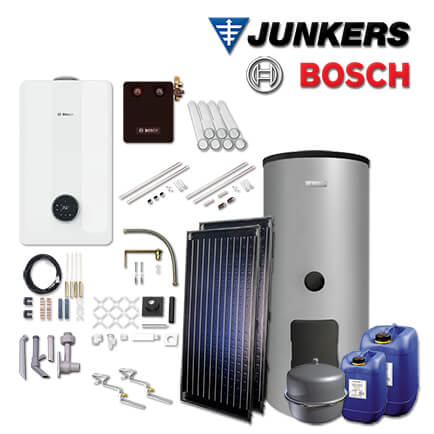 Junkers Bosch Gaskessel GC5800iW 24 P 23, GC58-002, 2xFKC, WS310-5, Schacht