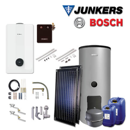 Junkers Bosch GC58-002 mit Gas-Brennwerttherme GC5800iW 24 P 23, 2xFKC, WS310-5