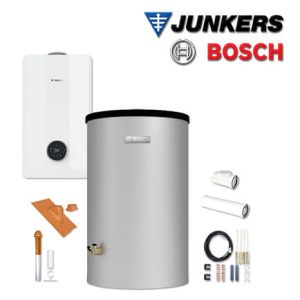 Junkers Bosch Gaskessel GC5800iW 24 P 23, GC58-013, W120-5, Abgas Dach rot