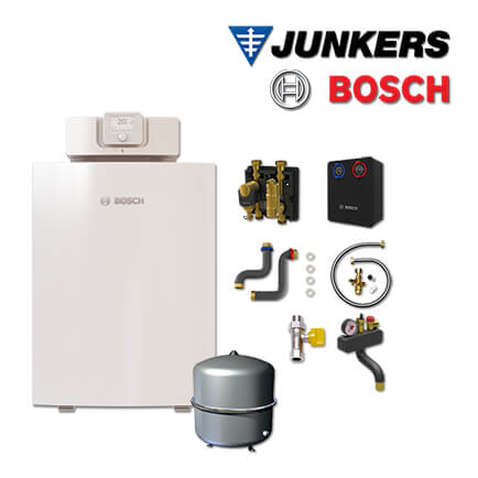 Junkers Bosch Gaskessel GC7000F 15, GC7F01 mit HS25/6