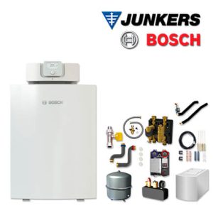 Junkers Bosch Gaskessel GC7000F 15, GC7F08 mit WST 200-2 HRC, HSM25/6 MM100