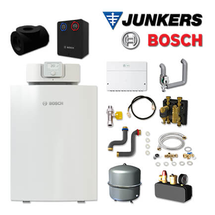 Junkers Bosch Gaskessel GC7000F 15, GCH701 mit MH200, HS25/6