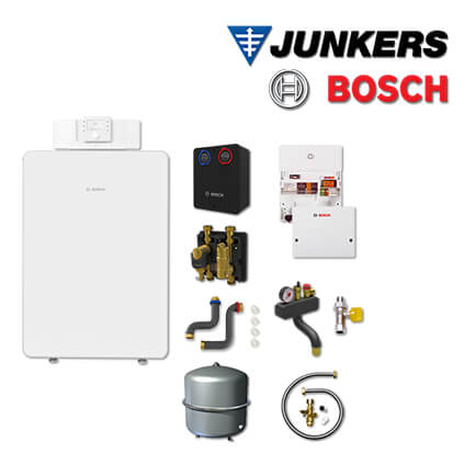 Junkers Bosch GCF804 mit GC8000iF-15 Gaskessel, HSM25/6 BO