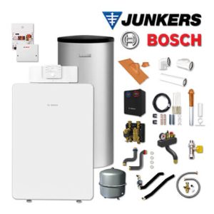 Junkers Bosch Gaskessel GC8000iF-15, GCFS8115, W200-5, HSM25/6, Abgas Dach rot