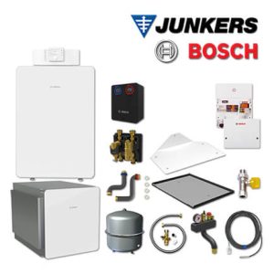 Junkers Bosch Gaskessel GC8000iF-15, GCFS831 mit WH135-3P, HSM25/6