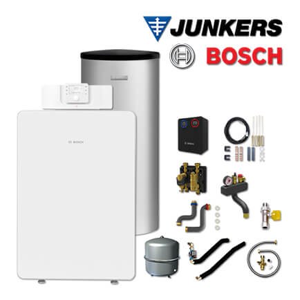 Junkers Bosch Gaskessel GC8000iF-15, GCFS873 mit W200-5, HS25/6