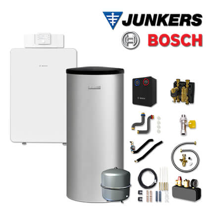 Junkers Bosch GCFS876 mit Gaskessel GC8000iF-22, W160-5, HS25/6