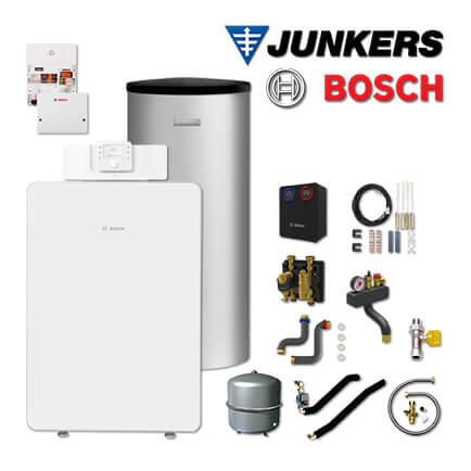 Junkers Bosch GCFS881 mit Gaskessel GC8000iF-22, W200-5, HSM25/6