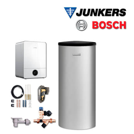 Junkers Bosch Gas-Brennwerttherme GC9000iW 20 E, GC-S977 mit W160-5 P1 A