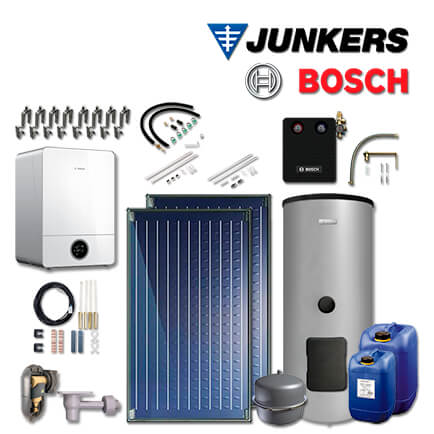 Junkers Bosch GC-Sys939 mit Gas-Brennwerttherme GC9000iW 30 E, 2xFKC-2S, WS290-5