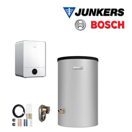 Junkers Bosch Gas-Brennwerttherme GC9001iW 20 E, GC-S979 mit SW120 O1 A