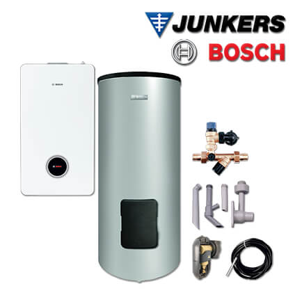 Junkers Bosch GC98-009 mit Gas-Brennwerttherme GC9800iW 20 P 23, SW 160 P 1 A