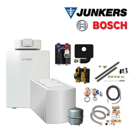 Junkers Bosch Öl-Brennwertkessel OC7000F 18, OC7F03 mit WST 135-2, HS25/6