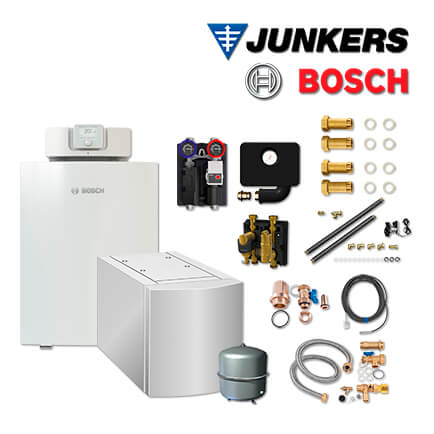 Junkers Bosch Öl-Brennwertkessel OC7000F 18, OC7F07 mit WST 200-2, HS25/6