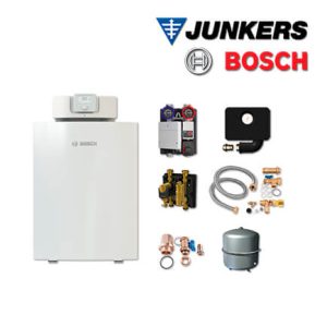 Junkers Bosch OC7F34 mit OC7000F 30 Öl-Brennwertkessel, HSM25/6 MM100