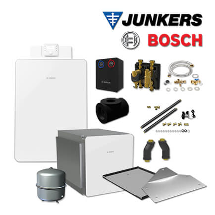 Junkers Bosch Öl-Brennwertkessel OC8000iF 19, OC8iF05 mit WH135-3P, HS25/6