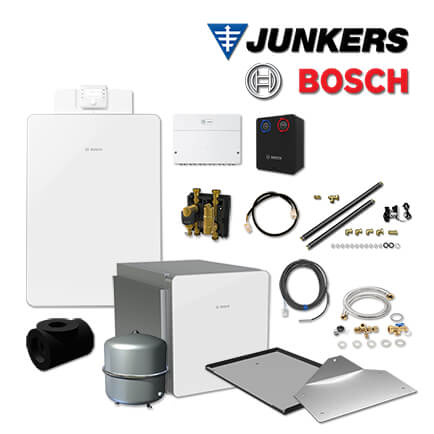 Junkers Bosch Öl-Brennwertkessel OC8000iF 19, OCH805 mit WH160-3, MH200, HS25/6