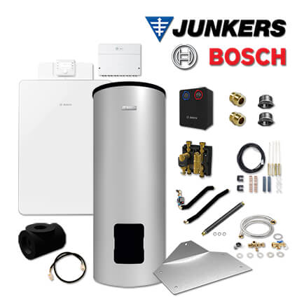 Junkers Bosch Öl-Brennwertkessel OC8000iF 19, OCH809 mit WH 290, MH200, HS25/6