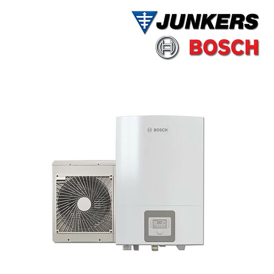 Junkers Bosch Split Luft/Wasser-Wärmepumpe Supraeco A SAS 4-2 ASE, 5,5 kW
