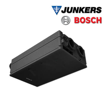 Junkers Bosch V4000CC 100 BSP Wohnungslüftungsgerät, 105 m³/h, Bypass