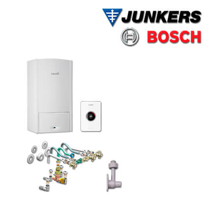 Junkers Bosch Brennwert-Kombitherme ZWB 24-5 CR 23, ZWB556 mit CT200 HW-SetBCR-1