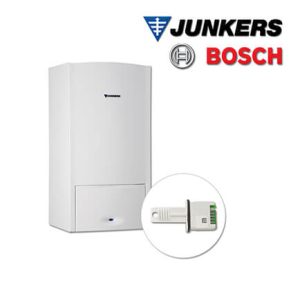Junkers Cerapur ZSB 24-5 C 31/UR Gas-Brennwerttherme 24 kW, Flg. via Umrüstsatz