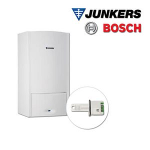 Junkers Cerapur ZWB 28-5 C 31/UR Brennwert-Kombitherme 28 kW, Flg. via Umrüstsatz