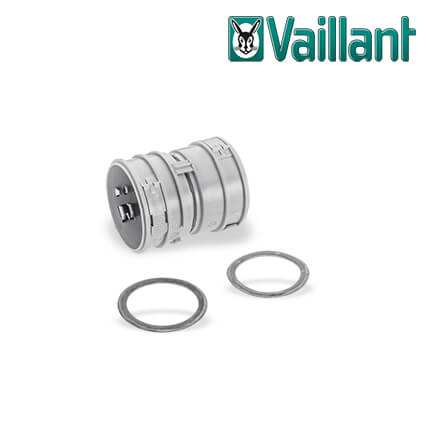 Vaillant-0020077525-1 Vaillant Verbindungsstück für flexibles Abgassystem Ø 60 PP