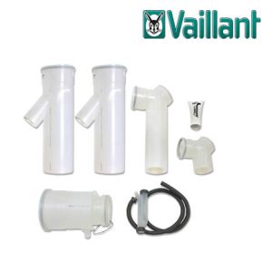 Vaillant Basis-Anschluss-Set S.1 für 2 Geräte, 2er Kaskade in Reihe Ø 160 PP