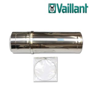 Vaillant Senkrechte Dachdurchführung Ø 350/250 für Abgassystem Fassade Ø 250