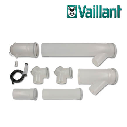 Vaillant Basis-Anschluss-Set S.1 für 2 Geräte, 2er Kaskade Ø 160/200 PP