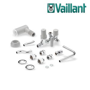 Vaillant Sicherheitsgruppe mit Druckminderer, Rohrgarnitur, Ablauftrichter, Up