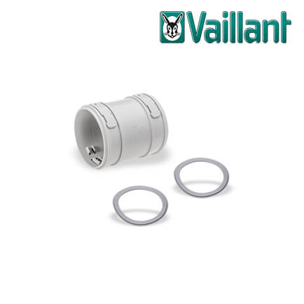 Vaillant-0020176831-1 Vaillant Verbindungsmuffe Luftschlauch rund Ø 75/62 mm