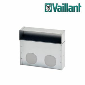 Vaillant Luftauslass rechteckig zur Wandmontage für Luftschlauch rund