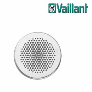 Vaillant Design Abdeckblende rund Ø 125 mm Industrial Edelstahl