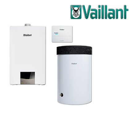 Vaillant Paket 1.180/2 ecoTEC exclusive VC 25 CS/1-7, VIH R 150/6 H, VRC 710