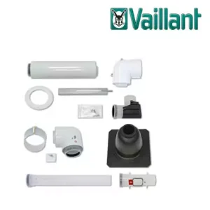 Vaillant Paket 1.51 Luft-/Abgasführung im Schacht starr, Anschluss-Set 80/125 PP