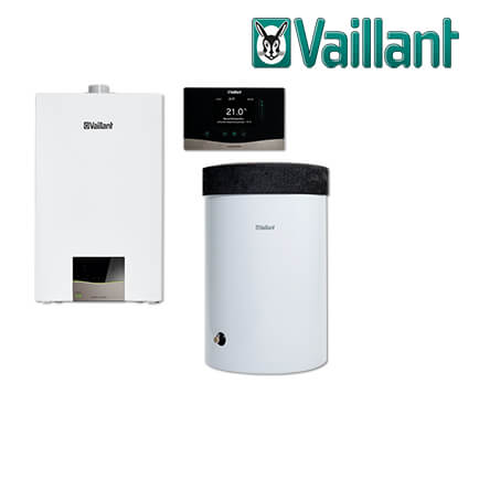 Vaillant Paket 1.60/2 ecoTEC exclusive VC 15 CS/1-7, VIH R 120/6 H, VRC 720