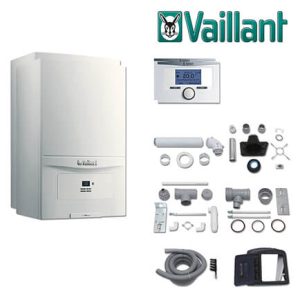 Vaillant Paket 1.618, 2x ecoTEC pure VC 146/7-2, VRT 350, Abgas, E / H