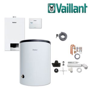 Vaillant Paket 1.649 ecoTEC plus VC 20 CS/1-5, VRC 710, VIH R 150/6B Abgas flex
