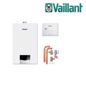 Vaillant Paket 1.671 ecoTEC plus VC 30 CS/1-5, VRC 710, Installations-Set