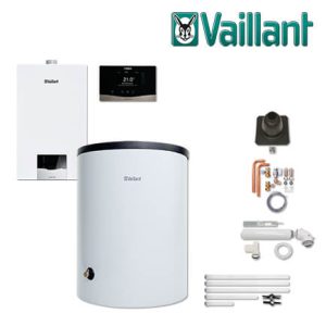 Vaillant Paket 1.700 ecoTEC plus VC 10 CS/1-5, VIH R 120/6B, VRC 720 Abgas starr