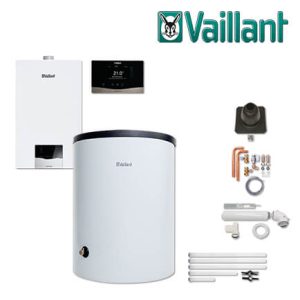 Vaillant Paket 1.704 ecoTEC plus VC 15 CS/1-5, VIH R 120/6B, VRC 720 Abgas starr