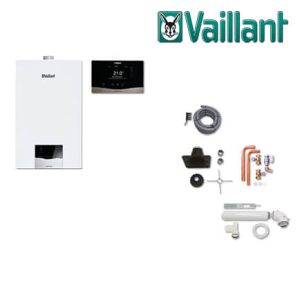 Vaillant Paket 1.711 ecoTEC plus VC 20 CS/1-5, VRC 720, Inst.-Set, Abgas flex