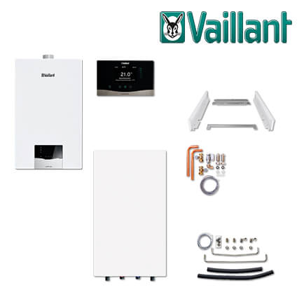 Vaillant Paket 1.712 ecoTEC plus VC 10 CS/1-5, uniSTOR VIH Q 75/2 B, VRC 720