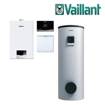 Vaillant Paket 1.729 ecoTEC plus VC 15 CS/1-5, VIH S 300/3 BR, VRC 720