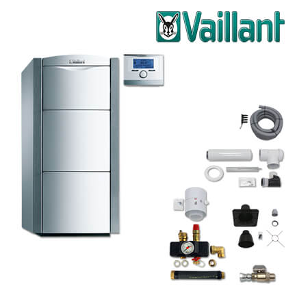 Vaillant Paket 2.48/3 ecoVIT exclusiv VKK 226/4 VRC 700, Luft-/Abgas flexibel, E/H