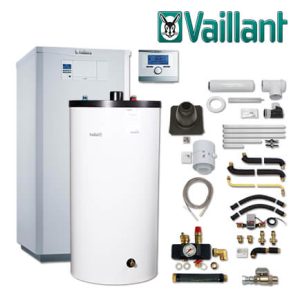 Vaillant Paket 2.61/3 ecoVIT VKK 186/5, VRC 700, VIH R 120/6 B, Abgas