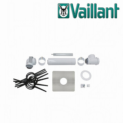 Vaillant-303220-1 Vaillant Basis-Anschluss-Set, konzentrischer Anschluss Ø 80/125 PP, 303220