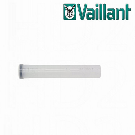 Vaillant-303255-1 Vaillant Verlängerung 2,0 m Ø 80 PP